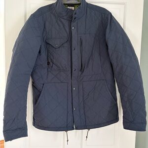 Men's Quilted Field Jacket - Dark Blue